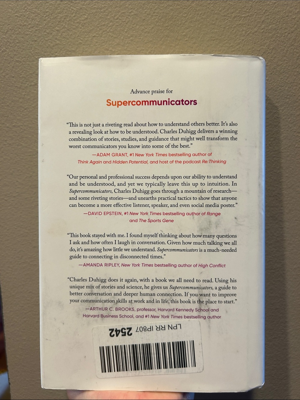 Supercommunicators: How to Unlock the Secret Language of Connection -- Charles D - Picture 2 of 2